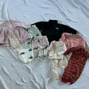 Jamie Kay Kids Matching Sets - Pink, Black, Cream